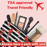 Set of 18 Dual-Sided Nail File Emery Board Heavy Medium & Fine Grit Cushioned Easy Grip Comfortable Filing Smoothing Finishing Nails 3.5” Travel Size TSA Approved