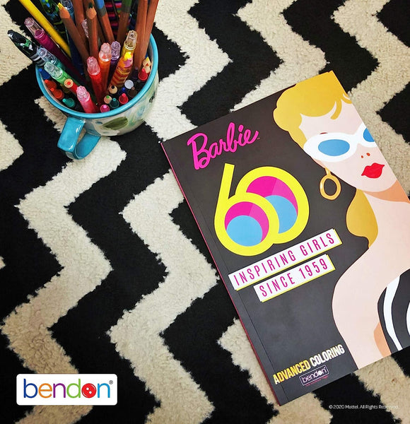 Bendon 44752 Barbie Advanced Coloring & Activity Book - 40 Pages