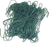 ALAZCO Value Set 600pc Green Ornament Hanging Hooks Holiday Decor - Includes 300 Large (2.5") & 300 Small (1.25") Hooks