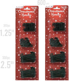 ALAZCO Value Set 600pc Green Ornament Hanging Hooks Holiday Decor - Includes 300 Large (2.5") & 300 Small (1.25") Hooks