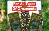 ALAZCO 400pc Green Christmas Holiday Ornament Hanger Hooks Hang Holiday Ornaments & Decorations Tree, Garlands & Wreaths