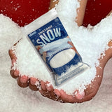 3 Packs Instant Snow Powder - White Instant Snow Powder Fake Artificial Snow - Great for Holiday Snow Decorations Playing Snow Day - Just Add Water