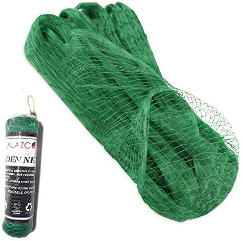 1 Pack ALAZCO Garden Plant Netting Protect Protect Plants and Fruit Trees Against Rodents Birds Deer & Other Pests (Each 33-Ft x 6-Ft)