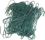 ALAZCO Value Set 600pc Green Ornament Hanging Hooks Holiday Decor - Includes 300 Large (2.5") & 300 Small (1.25") Hooks