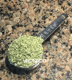  3pc STAINLESS STEEL ALAZCO COFFEE MEASURING SCOOP 1/8 CUP - Kitchen Baking Cooking Measuring Scoop Spice Herbs Salt Sugar Flour Cocoa Protein Powder Keto Cream Scoop 