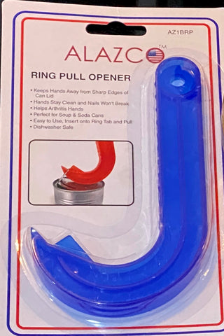 Easy Open Ring Pull Can Opener, Ergonomic Can Ring-Pull Helper J Shape Ring  Pull Can Opener Ring Hook Pulling Jar Opener Manual Ring-Pull Cans Lid