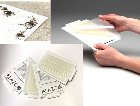 ALAZCO 12 Glue Traps - Excellent Quality Glue Boards Mouse Trap