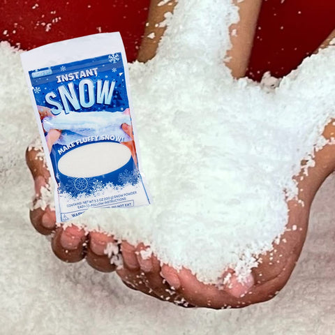 ALAZCO Instant Snow Powder - White Instant Snow Powder Fake Artificial –  Alazco