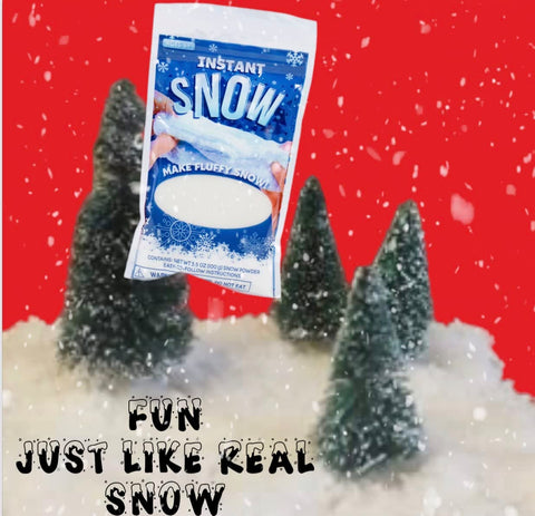 ALAZCO Instant Snow Powder - White Instant Snow Powder Fake