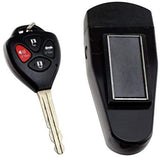 4 Large ALAZCO Magnetic Hide-A-Key Holder for Over-Sized Keys, Car House Shed Boat Spare Keys - Extra-Strong Magnet