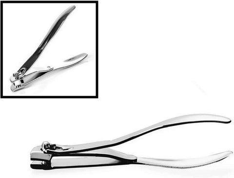 12 Pcs Slanted Edge Nail Clippers Metal Side Cuticle Clippers for